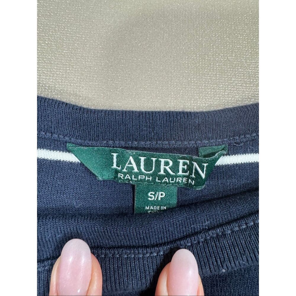 Lauren Ralph Lauren Stripe Tee Shirt Dress - Picture 4 of 9